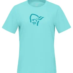 Maglietta Norrona 29 Cotton Viking W's Aqua Haze