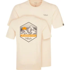 Maglietta RAB Stance Mountain Peak Ecru