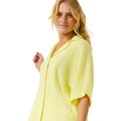 Maglietta Rip Curl Chemisier Premium Surf Bright Yellow