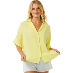 Maglietta Rip Curl Chemisier Premium Surf Bright Yellow