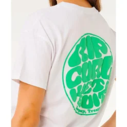 Maglietta Rip Curl Icons Of Surf Relaxed Optical White