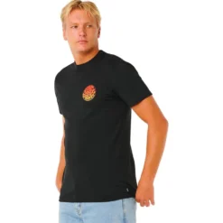 Maglietta Rip Curl Wettie Passage Icon Black