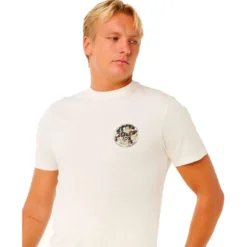 Maglietta Rip Curl Wettie Passage Icon Bone
