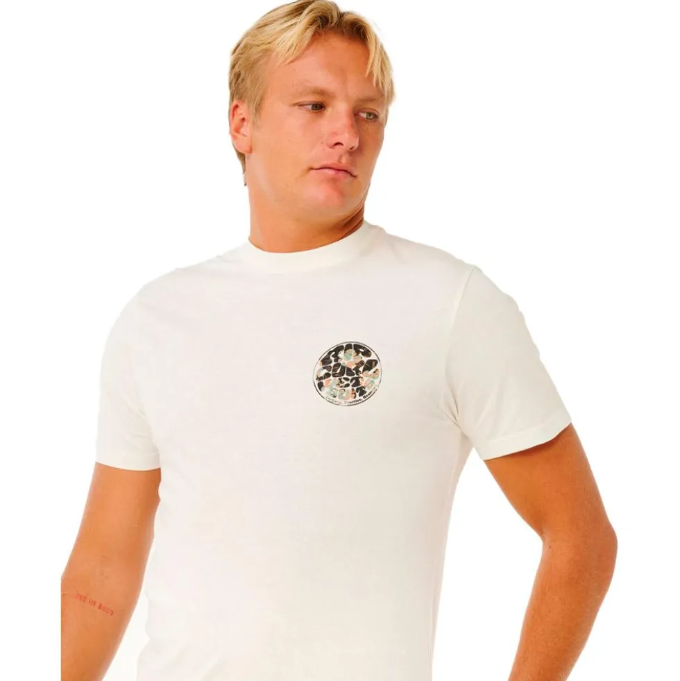 Maglietta Rip Curl Wettie Passage Icon Bone