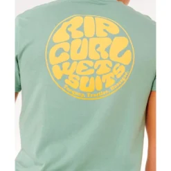 Maglietta Rip Curl Wettie Passage Icon Aloe