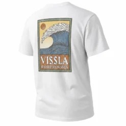 Maglietta Vissla Peaky Short Sleeve White