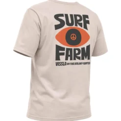 Maglietta Vissla Tec Surf Farm Organic Bone