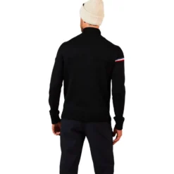 Maglione Rossignol Odysseus Full Zip Merino Black