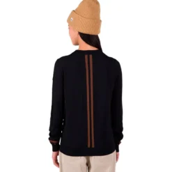 Maglione Rossignol W Corporate Crew Neck Black