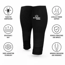 Manicotti di compressione Bv Sport Booster Elite Evolution Noir