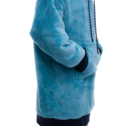 Mantelle All-In Poncho Plaid Blue