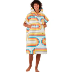 Mantelle Pack Towl Poncho Vestiaire Retro Curve