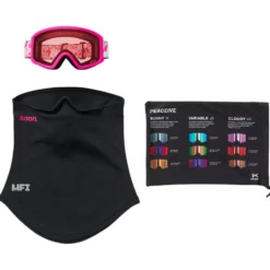 Maschera Anon Tracker 2.0 Unicorns Pink Amber