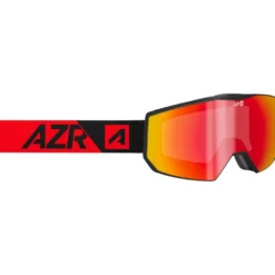 Maschera AZR Evolution Otg Noire Mate Full Rouge Multicouche