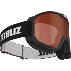 Maschera Bliz Rave Jr Matt Black Orange