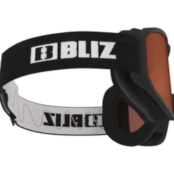 Maschera Bliz Rave Jr Matt Black Orange