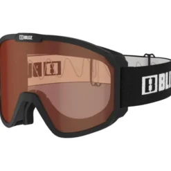 Maschera Bliz Rave Jr Matt Black Orange