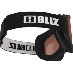 Maschera Bliz Rave Jr Matt Black Orange