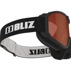 Maschera Bliz Rave Jr Matt Black Orange