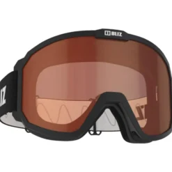 Maschera Bliz Rave Jr Matt Black Orange