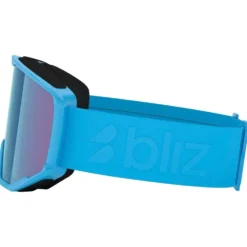 Maschera Bliz Spark Matte Blue Brown Blue Multi