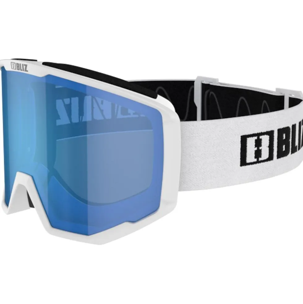 Maschera Bliz Spark White Smoke Blue Multi
