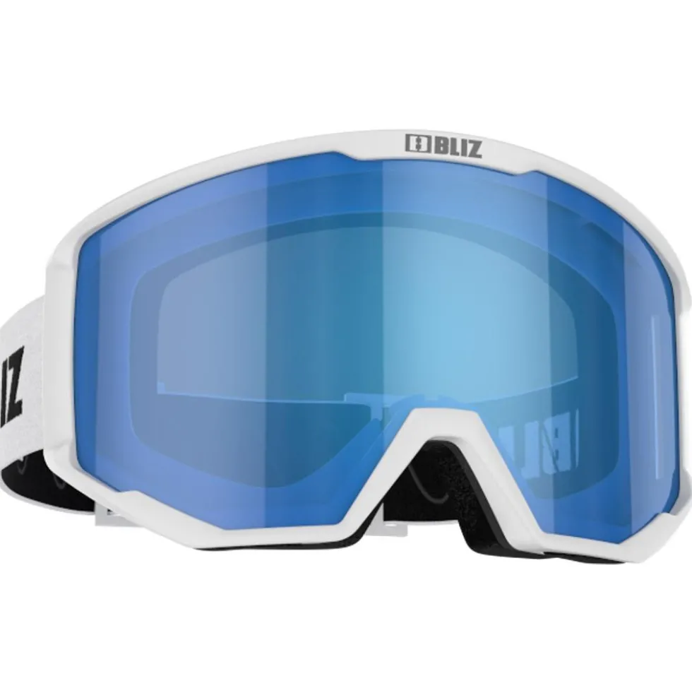 Maschera Bliz Spark White Smoke Blue Multi