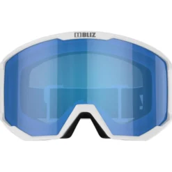 Maschera Bliz Spark White Smoke Blue Multi