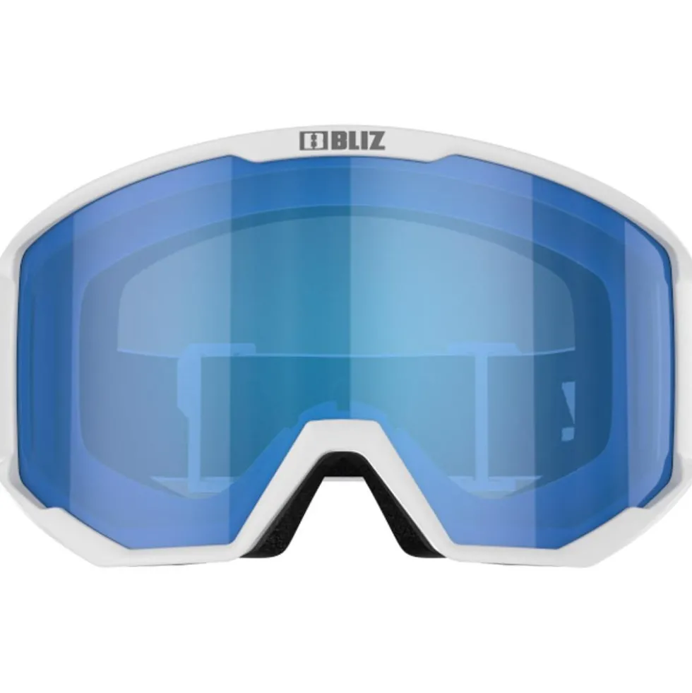 Maschera Bliz Spark White Smoke Blue Multi
