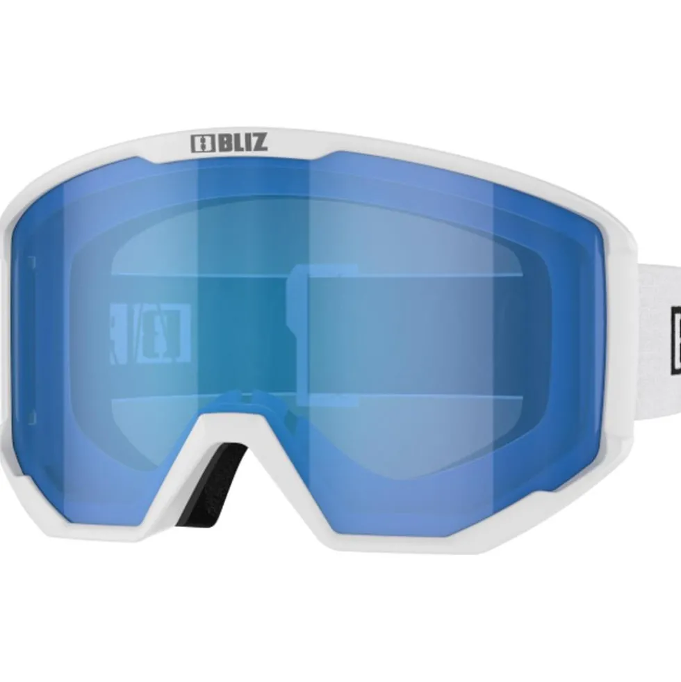 Maschera Bliz Spark White Smoke Blue Multi