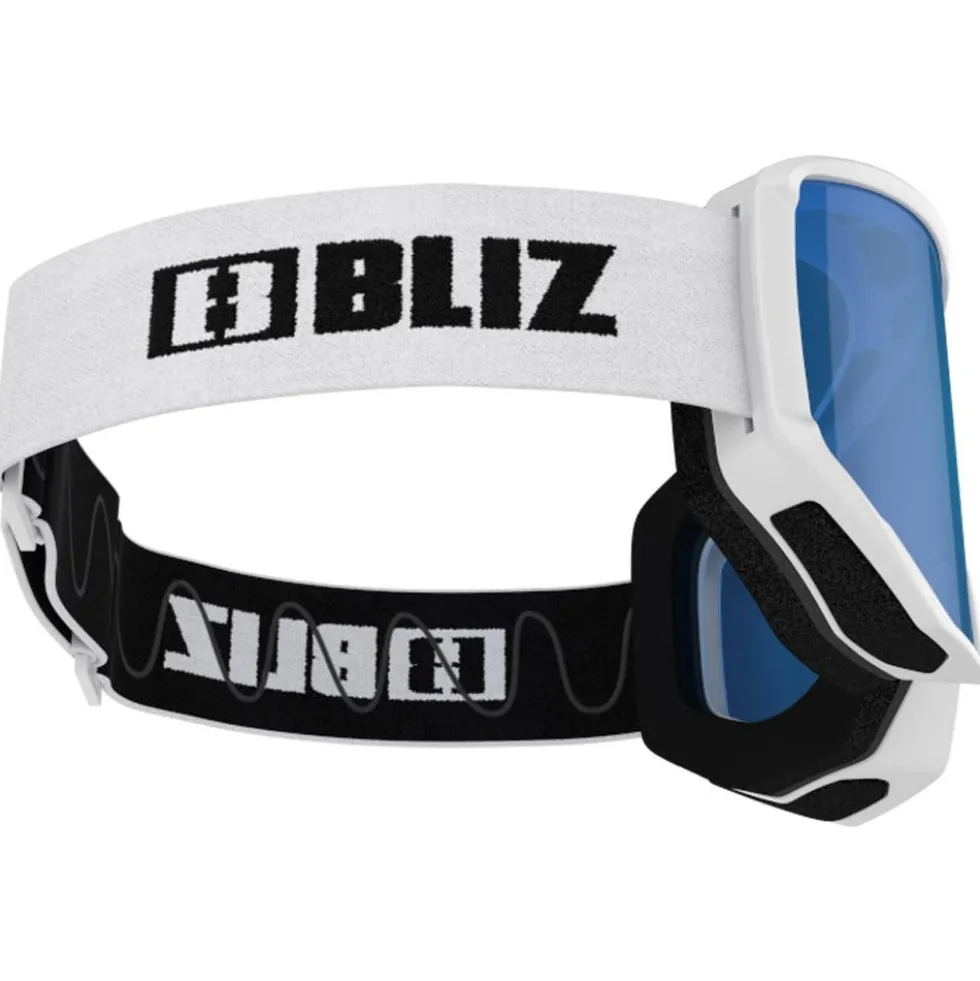 Maschera Bliz Spark White Smoke Blue Multi