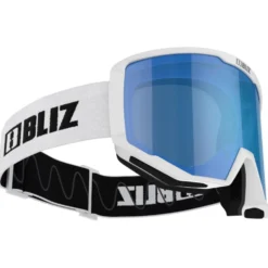Maschera Bliz Spark White Smoke Blue Multi