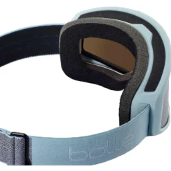 Maschera Bollé Bedrock Plus Powder Blue Matte Black Chrome