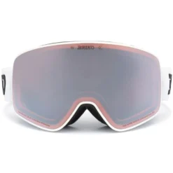 Maschera Briko Chino Sharp Lite White Ambre Base Silver Mirror