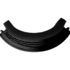 Maschera Briko Ingrid Sharp Lite Black Rose Base Silver Mirror + Yellow