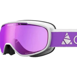 Maschera Cairn Genius Otg Mat White Purple / Evolight Nxt Purple Mirror
