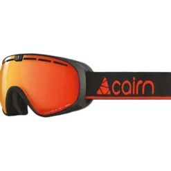 Maschera Cairn Spot Mat Black Orange Mirror Otg Spx 3000 Ium