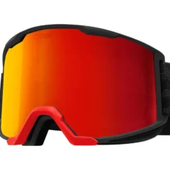 Maschera Cebe Stormer Black Red Black Red Flash Revo