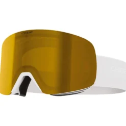 Maschera Cebe Striker 2 L White Brown Gold Mirror