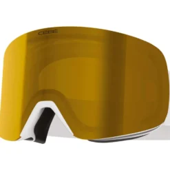 Maschera Cebe Striker 2 Sm White Brown Gold Mirror