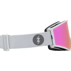 Maschera Electric Kleveland S Matte White Pink Chrome