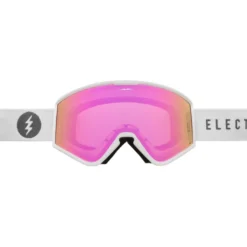 Maschera Electric Kleveland S Matte White Pink Chrome
