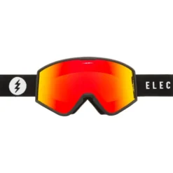 Maschera Electric Kleveland S Matte Black Red Chrome