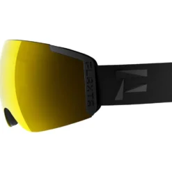 Maschera Flaxta Episode Black Gold Mirror Lens