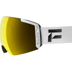 Maschera Flaxta Episode White Gold Mirror Lens