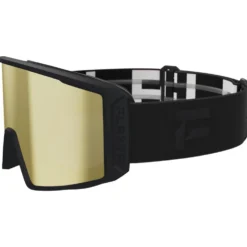 Maschera Flaxta Evoke Black Gold Mirror Lens