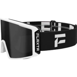 Maschera Flaxta Evoke Black White Black Mirror Lens