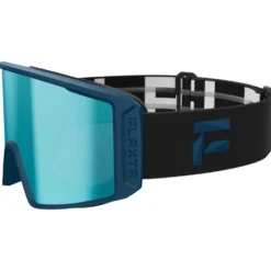 Maschera Flaxta Evoke Dust Blue Blue Mirror Lens