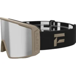 Maschera Flaxta Evoke Sandstone Silver Mirror Lens
