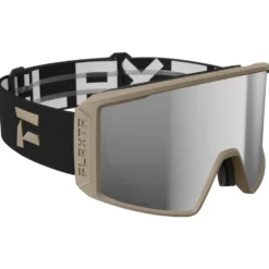 Maschera Flaxta Evoke Sandstone Silver Mirror Lens